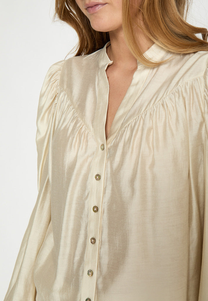 Peppercorn PCIda Shirt Skjorter 0202 Whitecap Grey