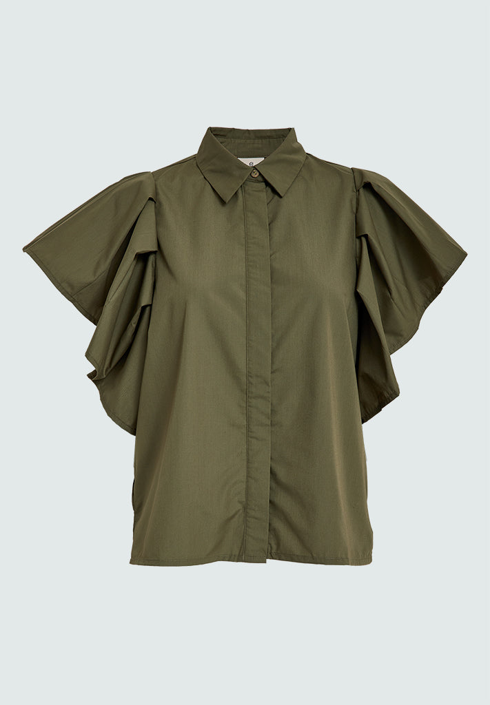 Peppercorn PCIlliona Shirt Skjorter 3059 Kalamata