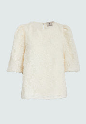 Peppercorn PCIngrid Blouse Bluser 0202 Whitecap Grey