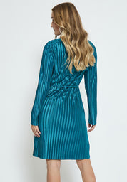 Peppercorn PCPatricia Plisse Kjole Kjoler 2114 Ocean Depths