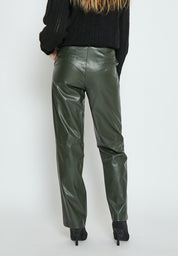 Peppercorn PCPia Flared Pant Bukser 1990 Deep Depths Green