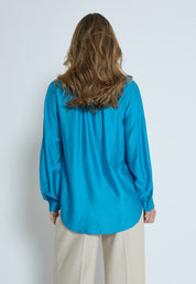 Peppercorn PCRomina Bluse Bluser 1009 Hawaiian Surf Blue