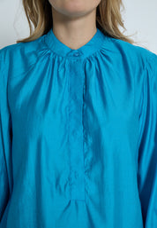 Peppercorn PCRomina Bluse Bluser 1009 Hawaiian Surf Blue