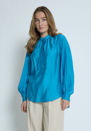 Peppercorn PCRomina Bluse Bluser 1009 Hawaiian Surf Blue
