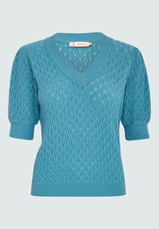 Peppercorn PCRosalia Strik T-Shirt T-Shirt 3057 Biscay Bay