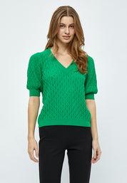 Peppercorn PCRosalia Strik T-Shirt T-Shirt 3205 Bright Green