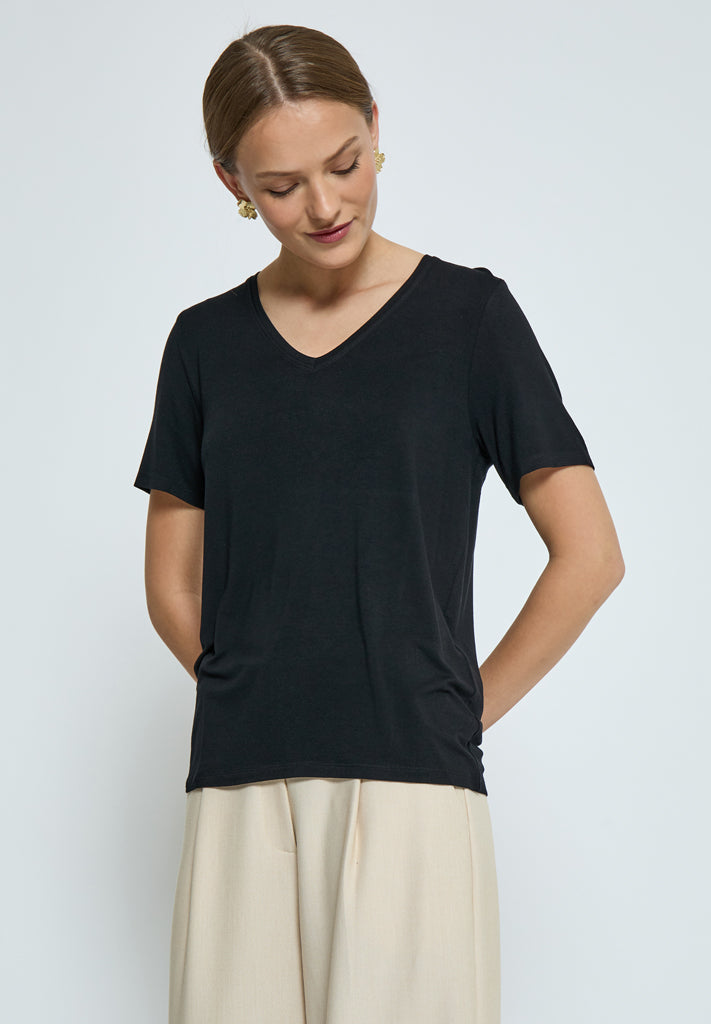 Peppercorn PCSamantha T-Shirt T-Shirt Sort