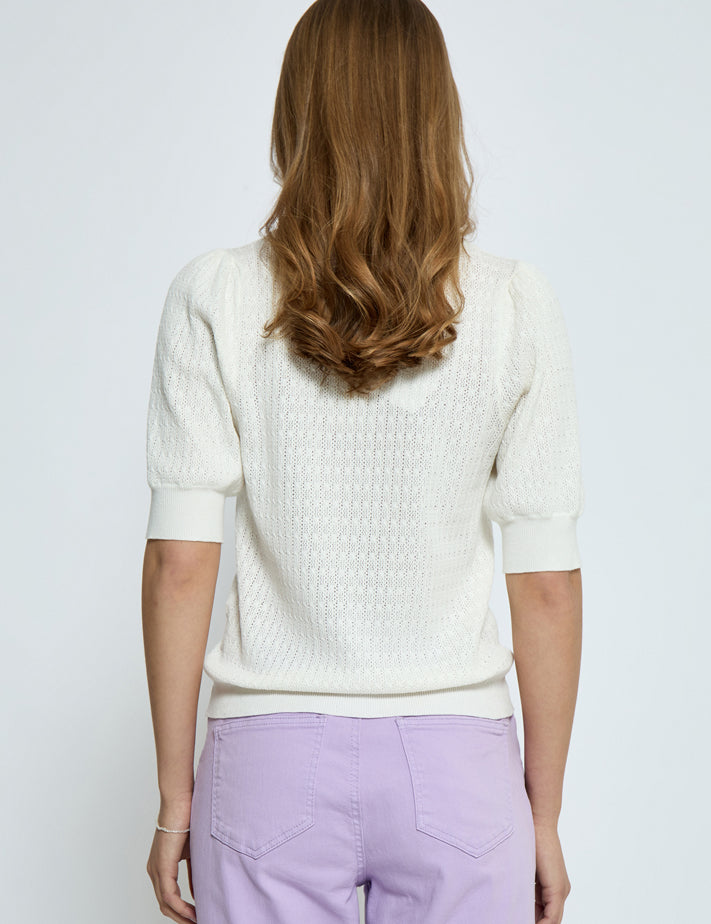 Peppercorn PCTala Puff Pullover Pullover 235 Cloud Dancer