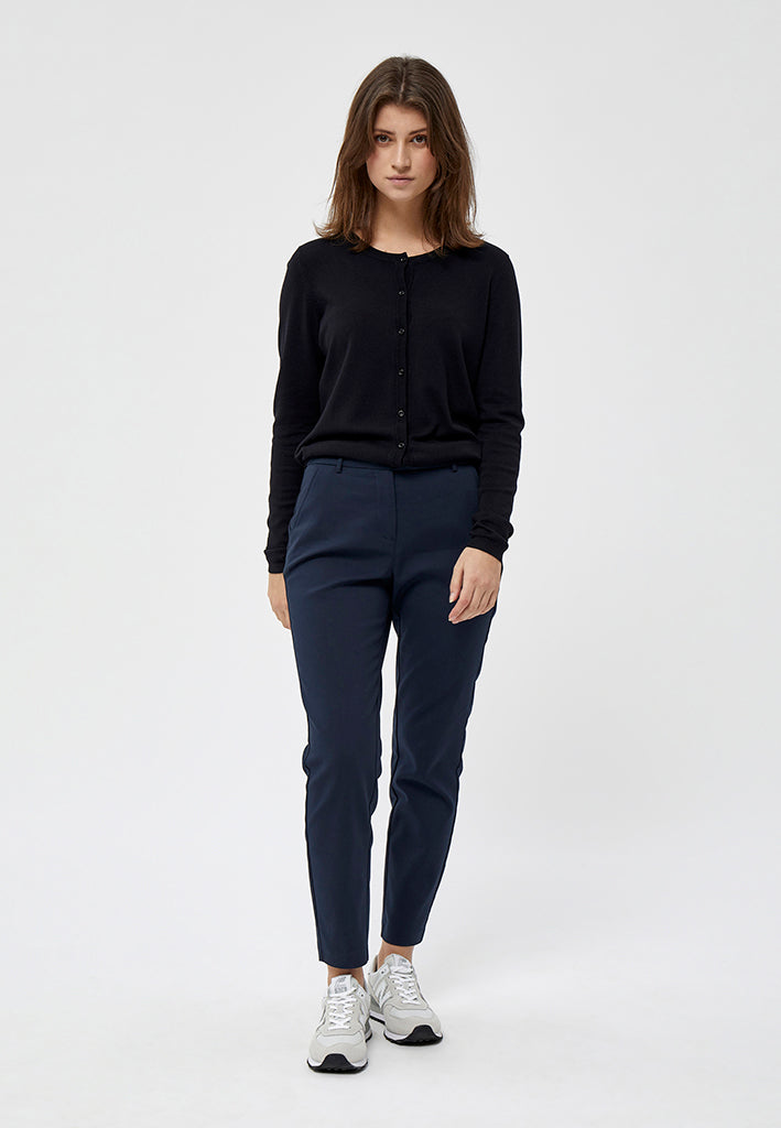 Peppercorn PCTana Knit Cardigan Cardigans Sort