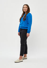 Peppercorn PCTana Strik Curve Pullover 1537 DAPHNE BLUE