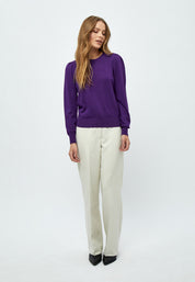 Peppercorn PCTana Strik Pullover Pullover 1632 Imperial Purple