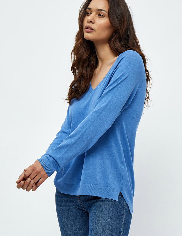 Peppercorn PCTana V Pullover Pullover 2993 Marina Blue