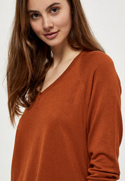 Peppercorn PCTana V Pullover Pullover 5351 Glazed Ginger