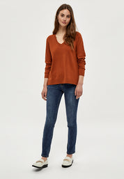 Peppercorn PCTana V Pullover Pullover 5351 Glazed Ginger