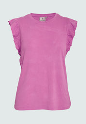 Peppercorn PCTemperence Flæse Jersey Bluse T-Shirt 7002 Rosebud Pink