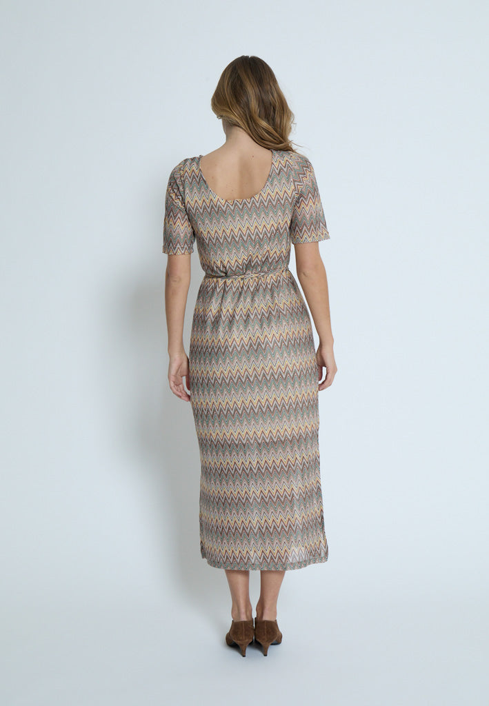Peppercorn PCTheresa Maxi Kjole Kjoler 6308 Mecca Orange