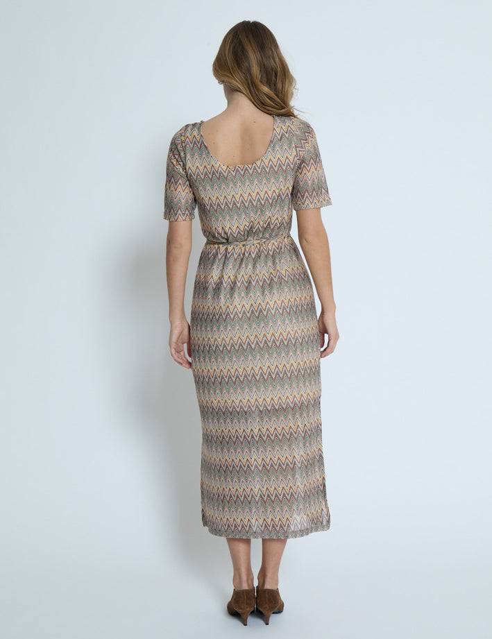 Peppercorn PCTheresa Maxi Kjole Kjoler 6308 Mecca Orange