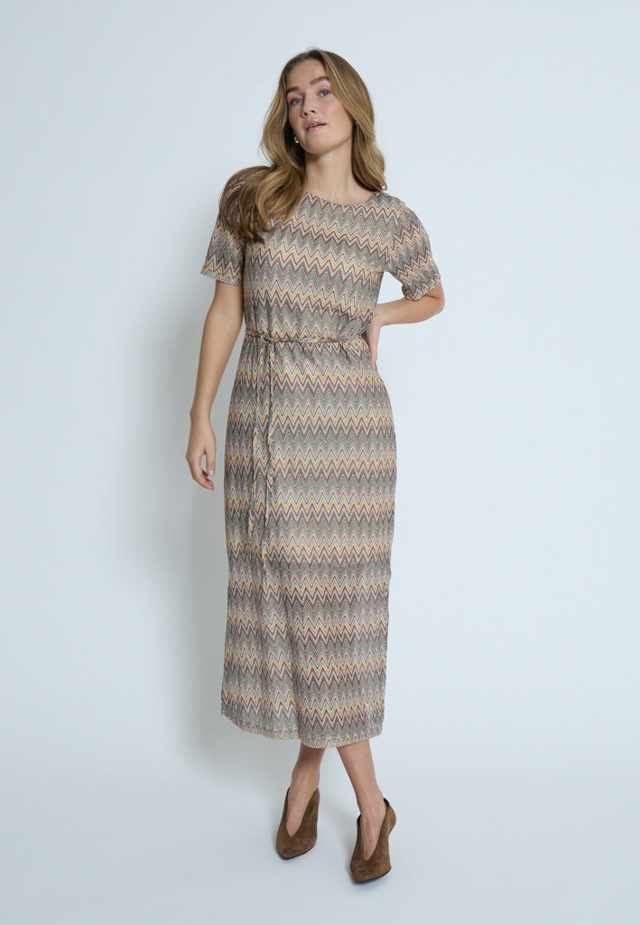 Peppercorn PCTheresa Maxi Kjole Kjoler 6308 Mecca Orange