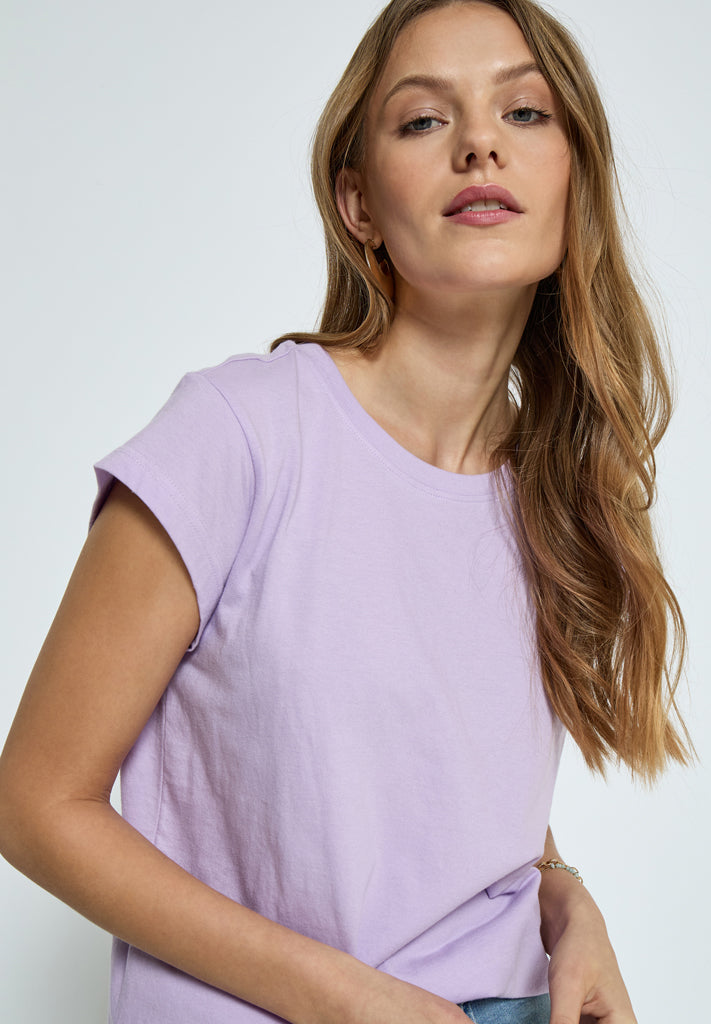 Peppercorn PCTrishia GOTS T-Shirt T-Shirt 7222 Lavendula Purple