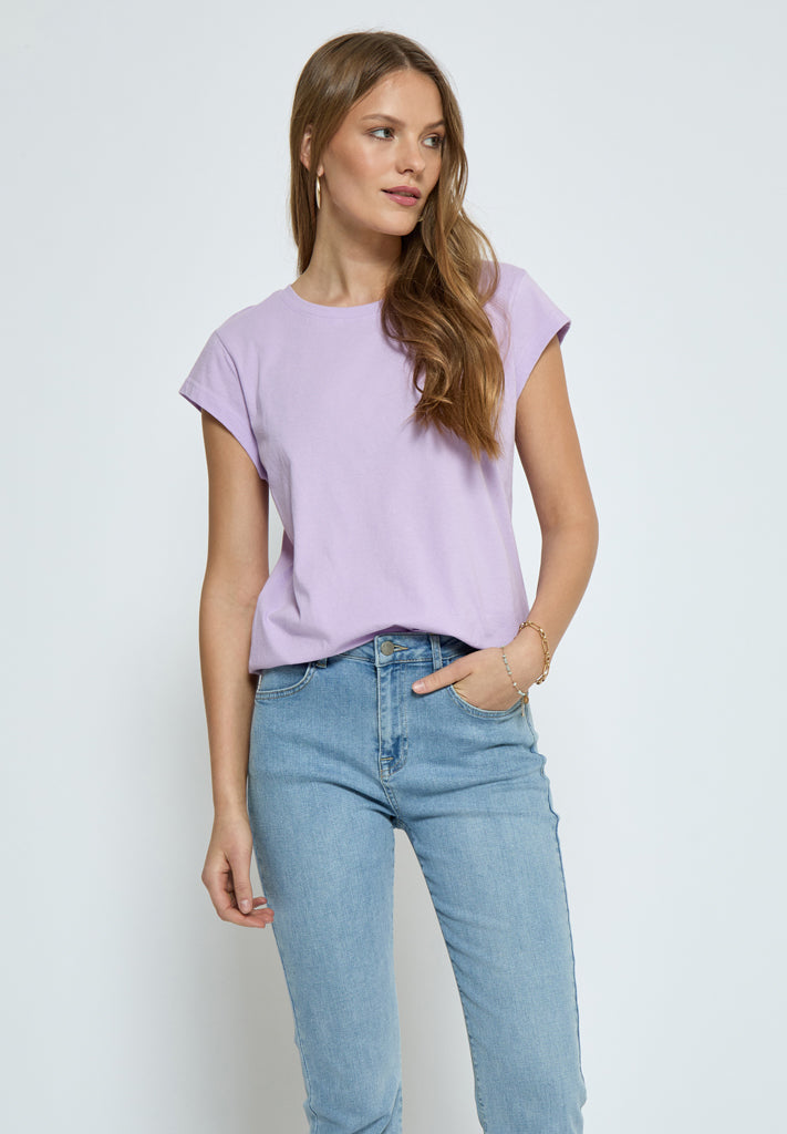 Peppercorn PCTrishia GOTS T-Shirt T-Shirt 7222 Lavendula Purple
