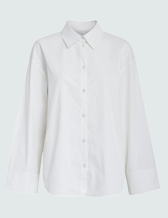 Peppercorn PCVilma shirt Skjorter Hvid
