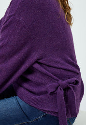 Peppercorn Penelope Slå-om Cardigan Curve Cardigans 1632 Imperial Purple