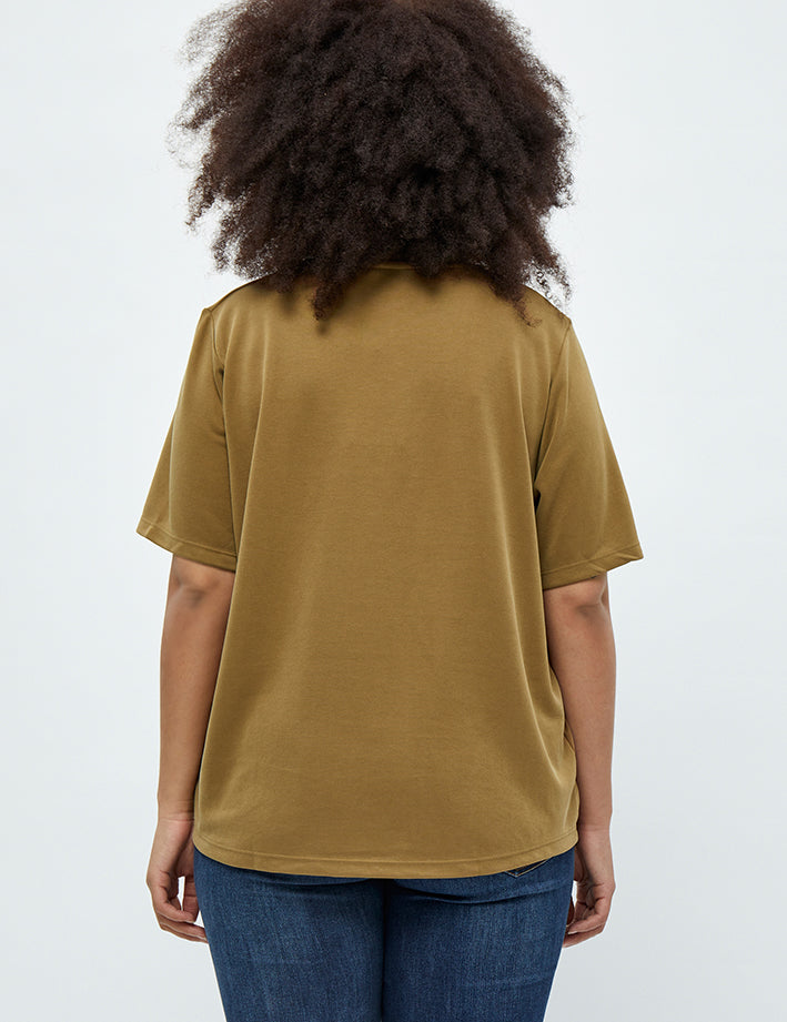 Peppercorn Philina T-shirt Curve T-Shirt 5944 Ermine Brown