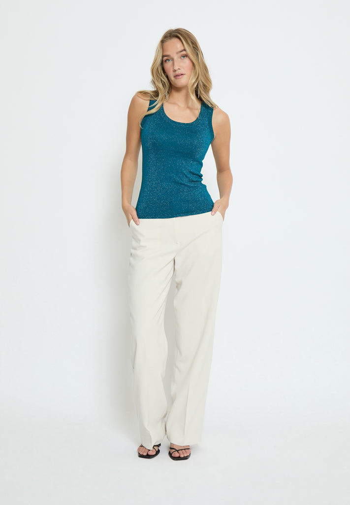 Peppercorn PCRemi Tank Top Toppe 2114MET Ocean Depths Mettalic