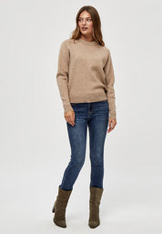 Peppercorn PCRosalia Pullover Pullover 0273M Warm Sand Melange