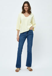 Peppercorn PCRosalia Strik Pullover Pullover 261 Lemon Sorbet