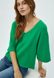 Peppercorn PCRosalia Strik Pullover Pullover 3205 Bright Green