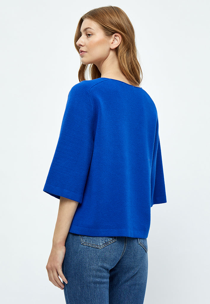 Peppercorn PCRosalia Strik Pullover Pullover 8557 Cobalt Blue