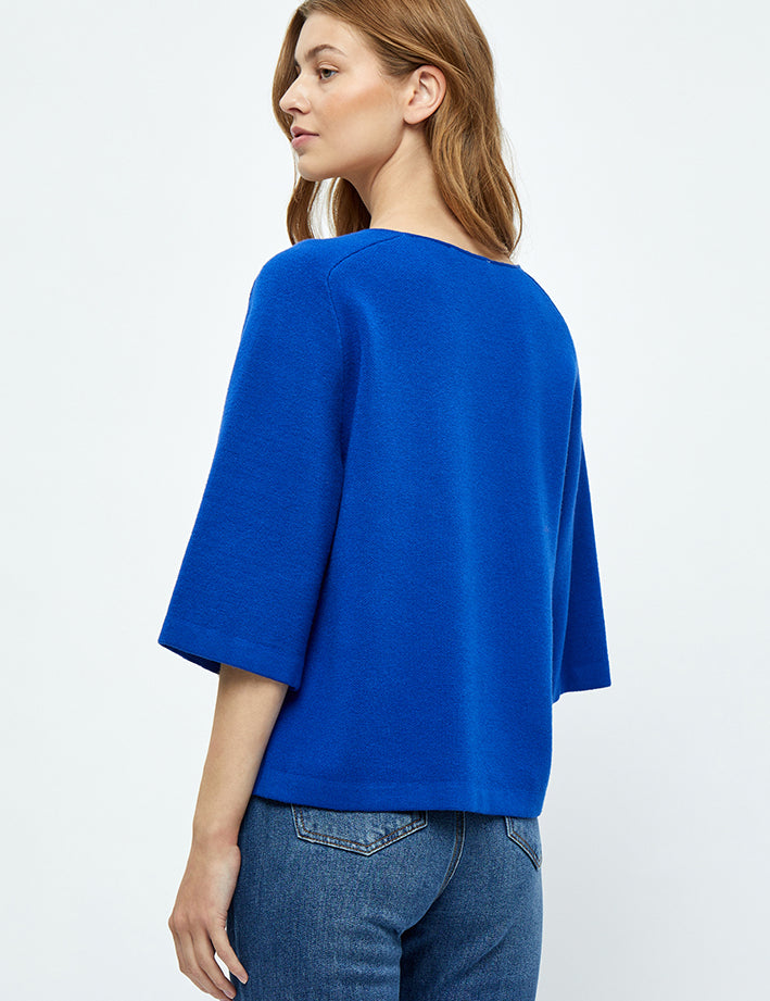 Peppercorn PCRosalia Strik Pullover Pullover 8557 Cobalt Blue