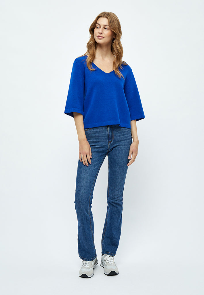 Peppercorn PCRosalia Strik Pullover Pullover 8557 Cobalt Blue