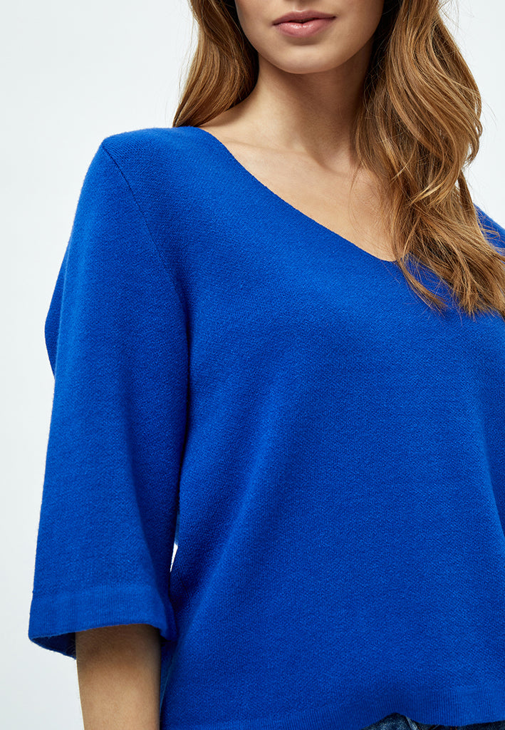 Peppercorn PCRosalia Strik Pullover Pullover 8557 Cobalt Blue