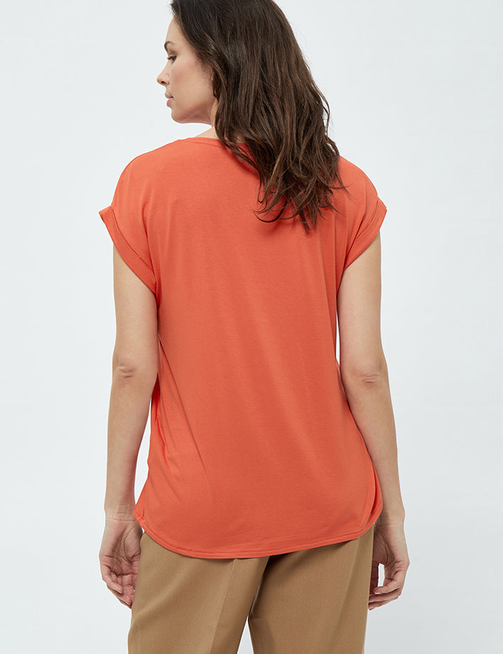 Peppercorn PCRosalinda Malucca T-Shirt T-Shirt 815 Chili