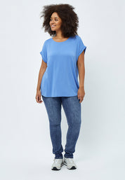 Peppercorn Rosalinda Malucca T-shirt Curve T-Shirt 2993 Marina Blue