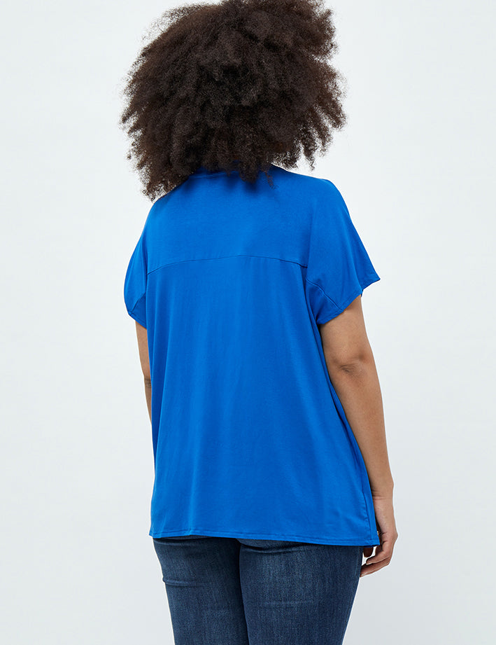 Peppercorn Rosalinda T-shirt Curve T-Shirt 5130 NEBULAS BLUE