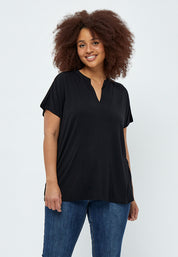 Peppercorn Rosalinda T-shirt Curve T-Shirt Sort