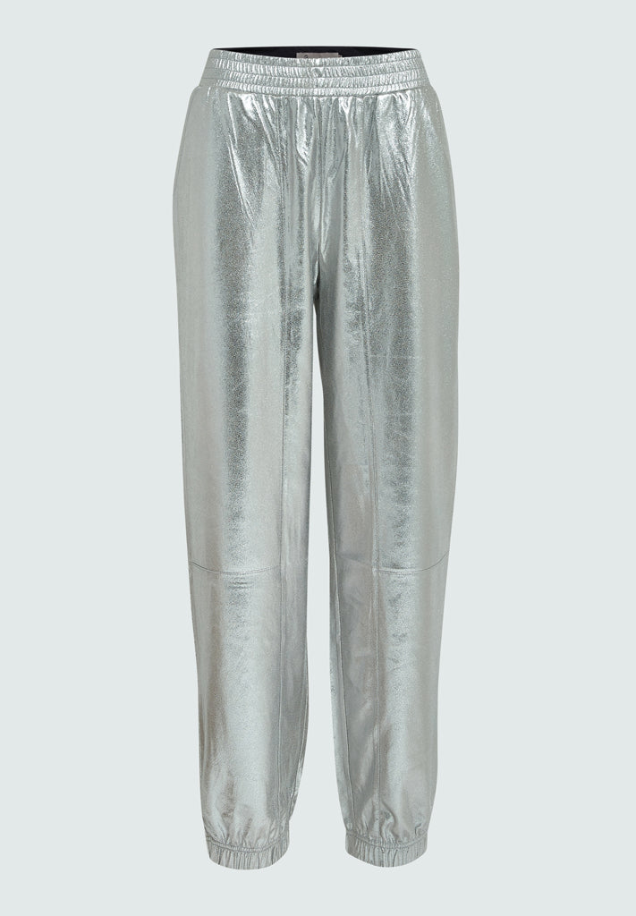 Peppercorn Ruthia Balloon Silver Pants Bukser 9811 Silver