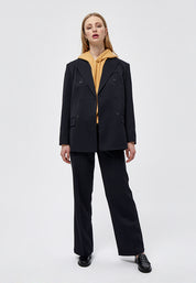 Minus Sally hoodie Pullover 254 Mineral Yellow
