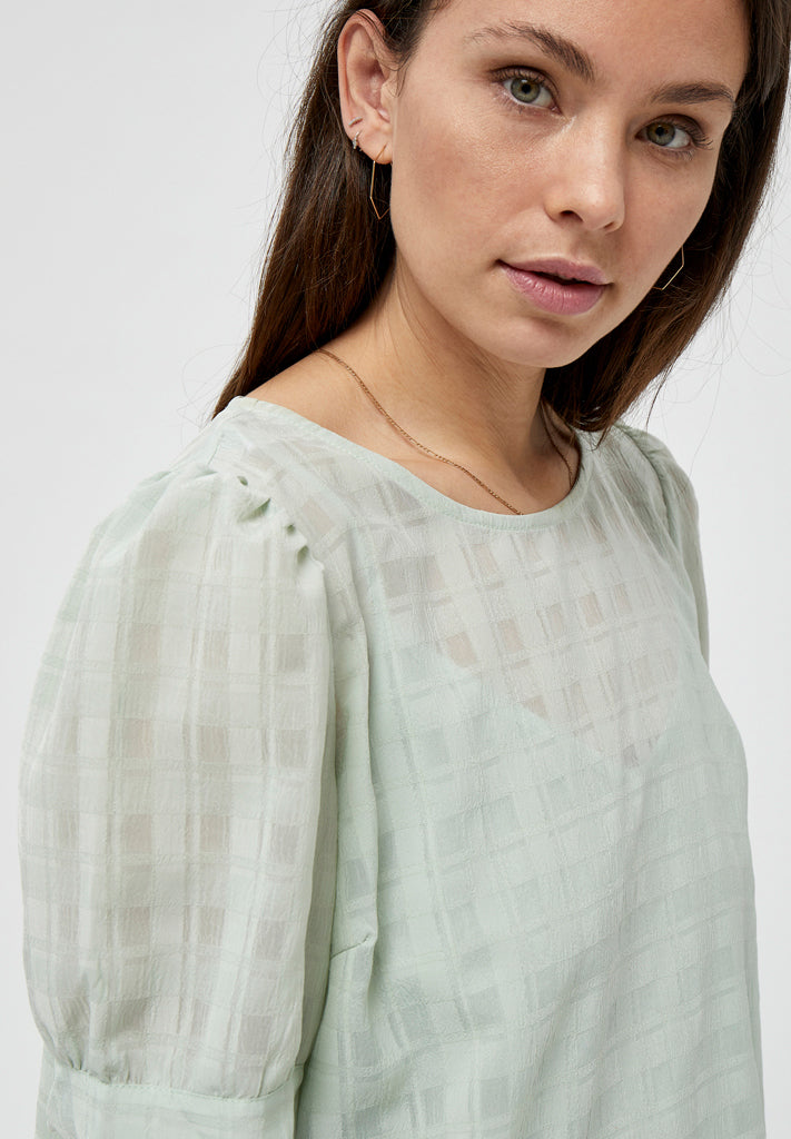 Minus Sanne kjole Kjoler 407 Matcha ice