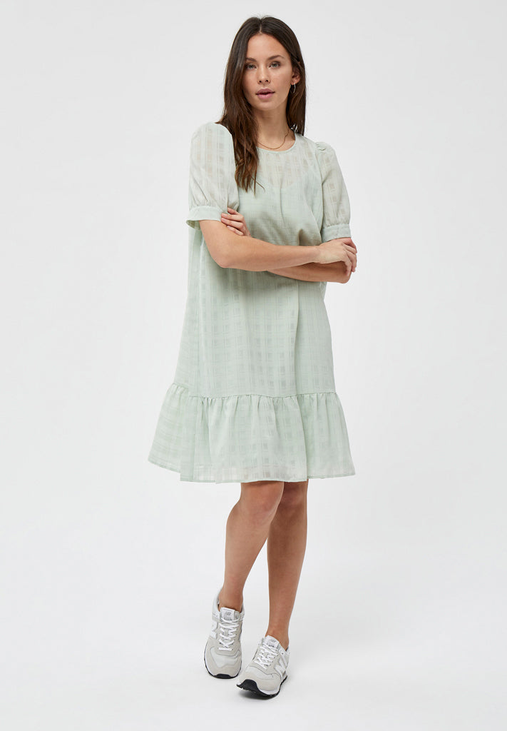 Minus Sanne kjole Kjoler 407 Matcha ice