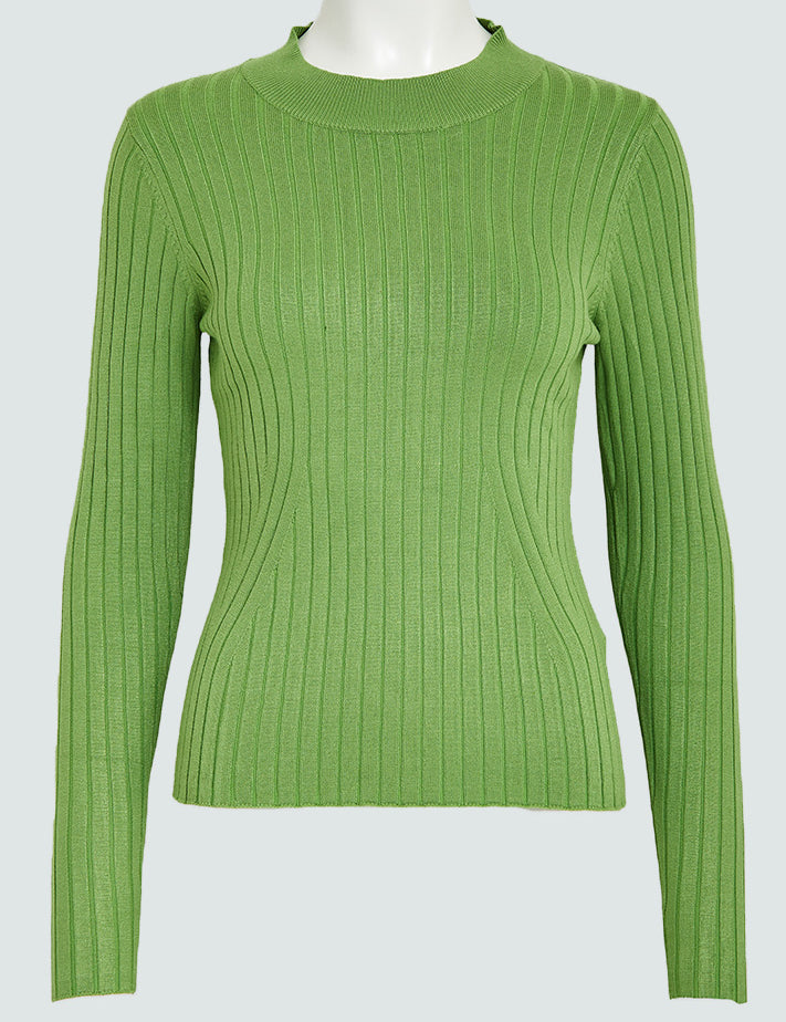 Peppercorn Tana Round Neck Knit Pullover Pullover 3186 Foliage Green