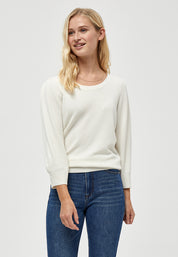 Peppercorn PCTana Strik Pullover Pullover 235 Cloud Dancer