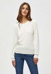 Peppercorn PCTana Strik Pullover Pullover 235 Cloud Dancer