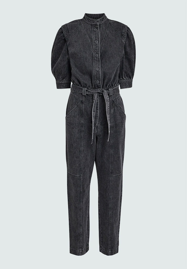 Minus Vasilia Jumpsuit Buksedragter 111 Black denim