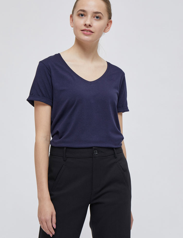 Minus Adele T-shirt T-Shirt 5270 Black Iris