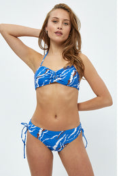 Minus Amabel bikinitop Bikini top 9428P Denim Blue Graphic Print