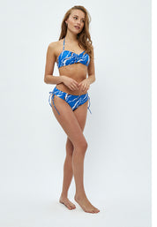 Minus Amabel bikinitop Bikini top 9428P Denim Blue Graphic Print
